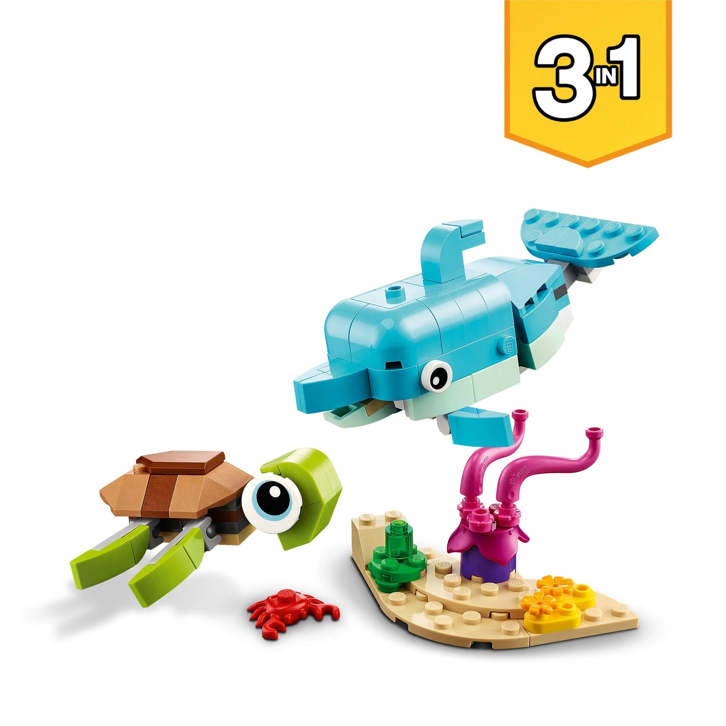 Dolphin and Turtle - LEGO Creator