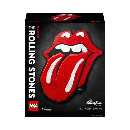 The Rolling Stones - LEGO Art