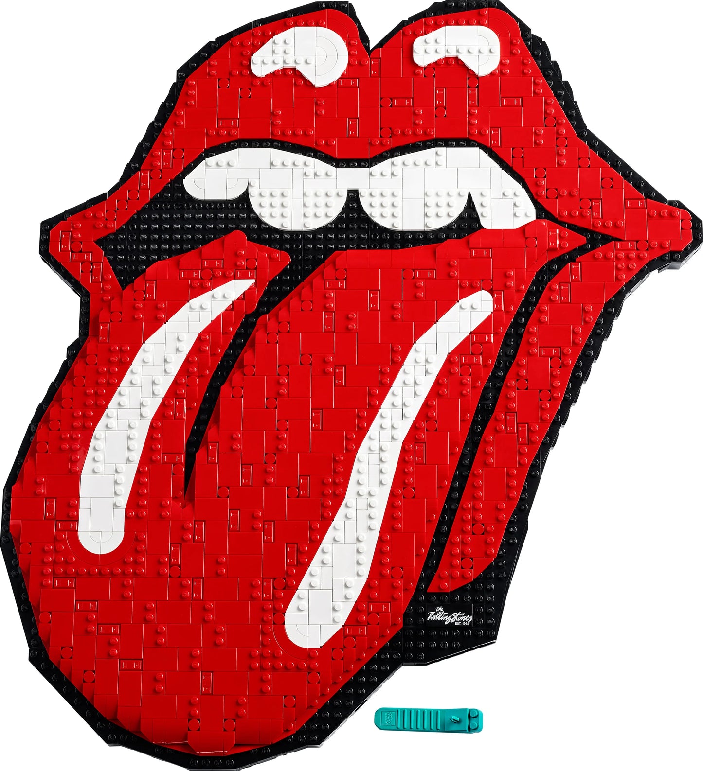 The Rolling Stones-LEGO Art