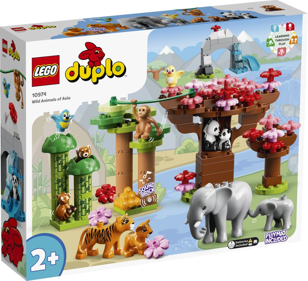 Wilde dieren van Azië-LEGO Duplo