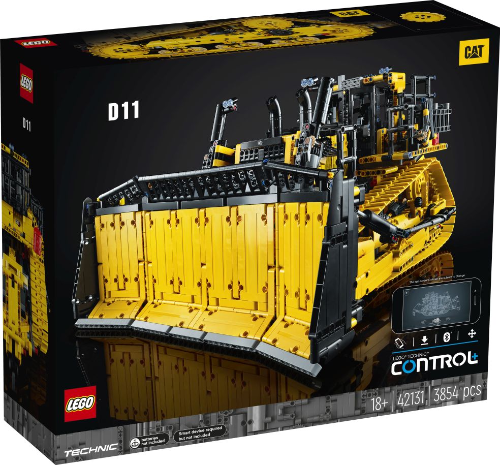 Cat® D11 Bulldozer met app-besturing-LEGO Technic