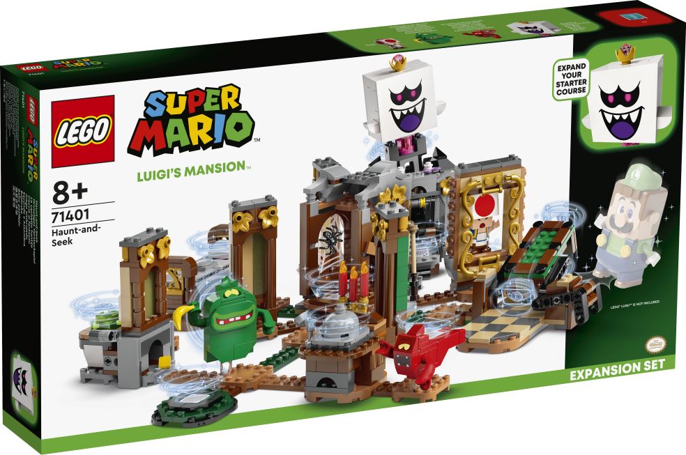 Uitbreidingsset: Verstoppertje in Luigi’s Mansion-LEGO Super Mario