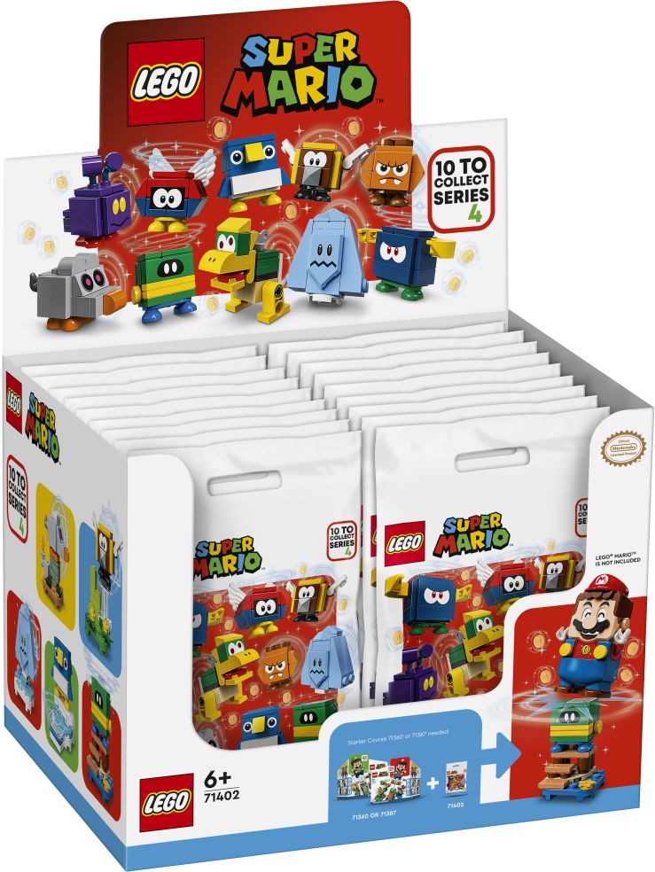 Personagepakketten – serie 4-LEGO Super Mario