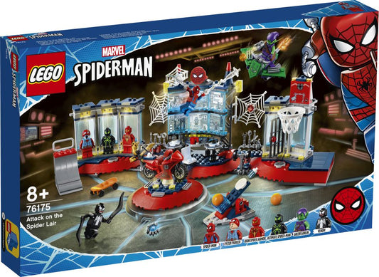 Aanval op de Spider schuilplaats-LEGO Spiderman