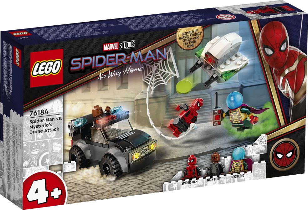 Spider-Man vs. Mysterio droneaanval-LEGO Spiderman