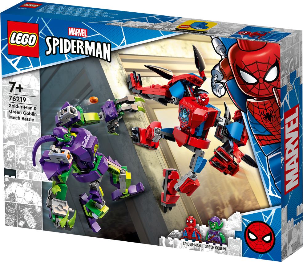 Spider-Man & Green Goblin Mechagevecht-LEGO Spiderman