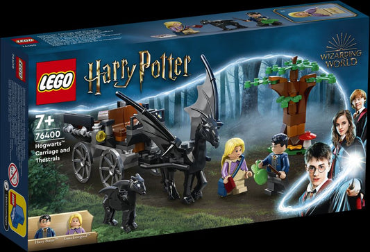 Zweinstein Rijtuig en Thestralissen-LEGO Harry Potter