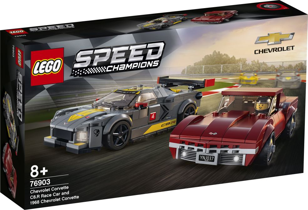 Chevrolet Corvette & 1968 Chevrolet-LEGO Speed Champions