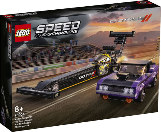 Dodge, Dragster &amp; Dodge Challenger - LEGO Speed ​​Champions
