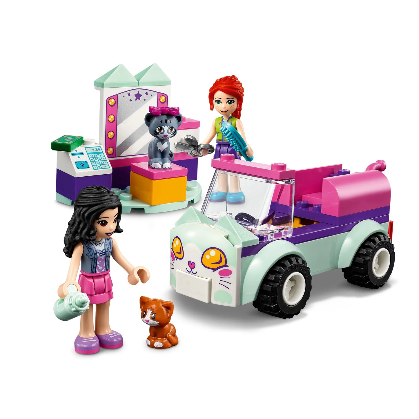 Kattenverzorgingswagen-LEGO Friends