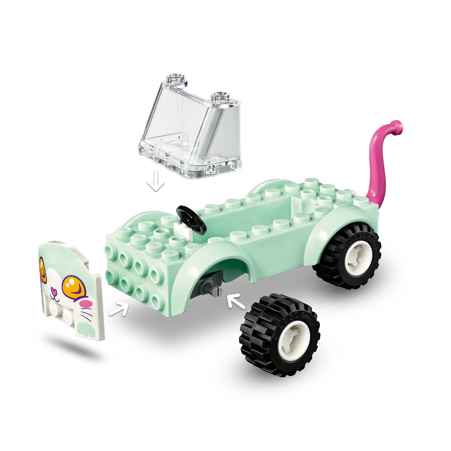 Kattenverzorgingswagen-LEGO Friends