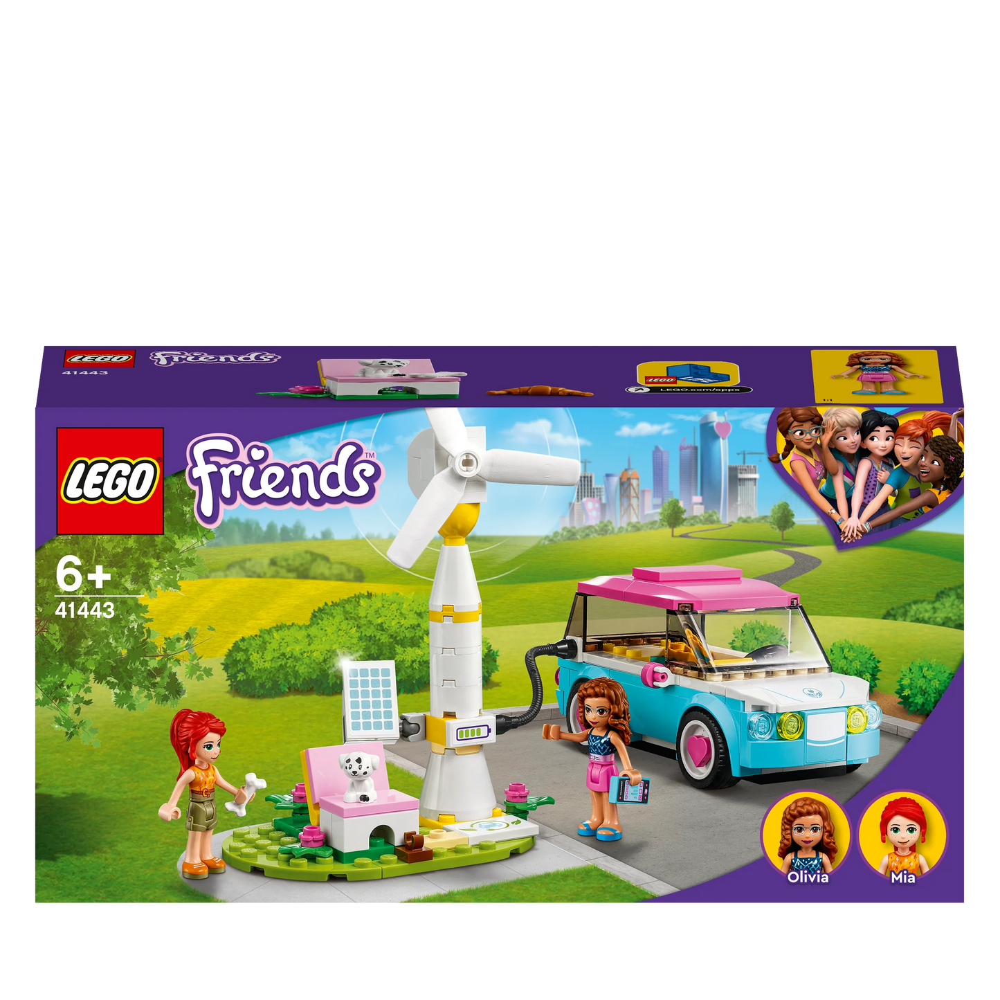 Olivia's Elektrische Auto-LEGO Friends