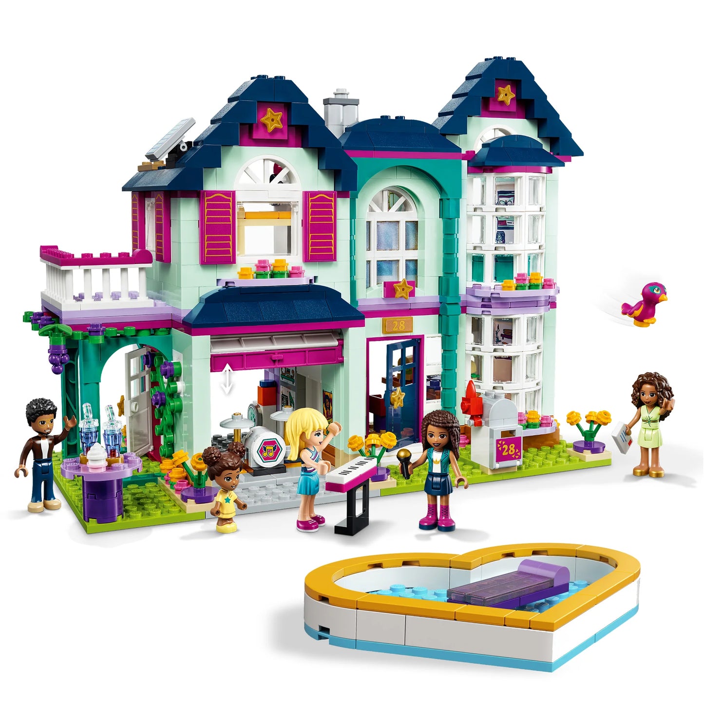 Andrea's Family House-LEGO Friends