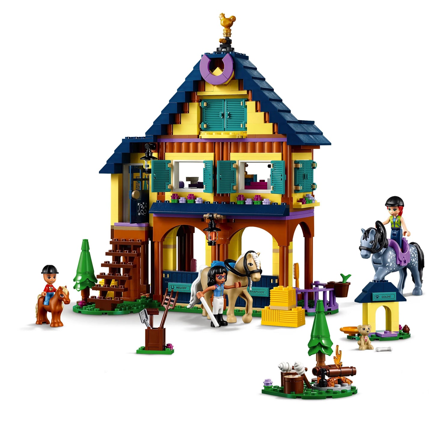 Riding base in the woods - LEGO Friends