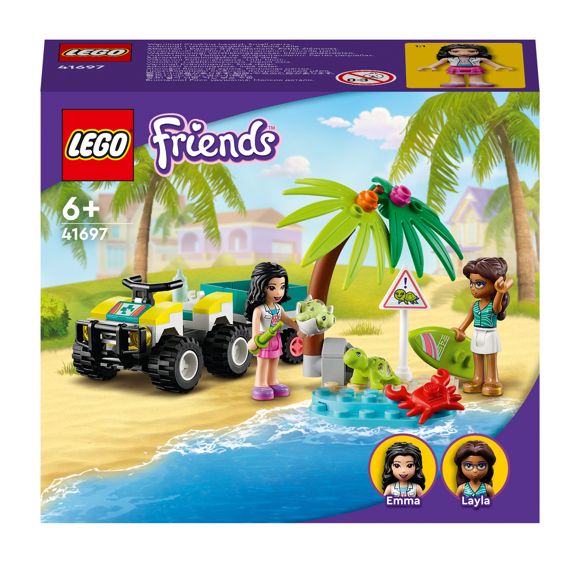 Turtle rescue lego friends 2025