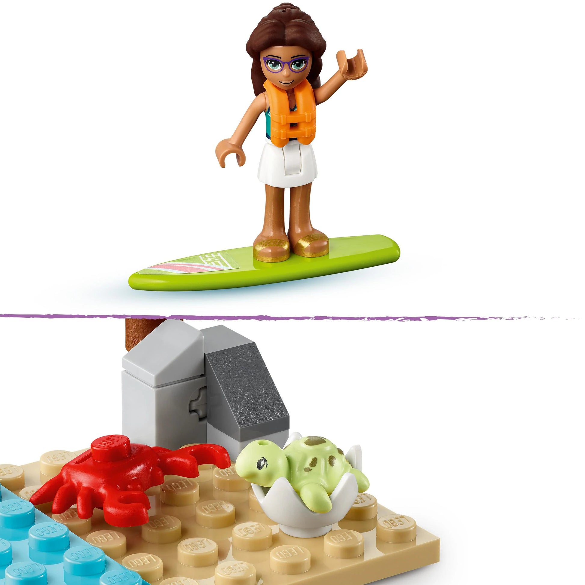 Lego friends turtle rescue 2025