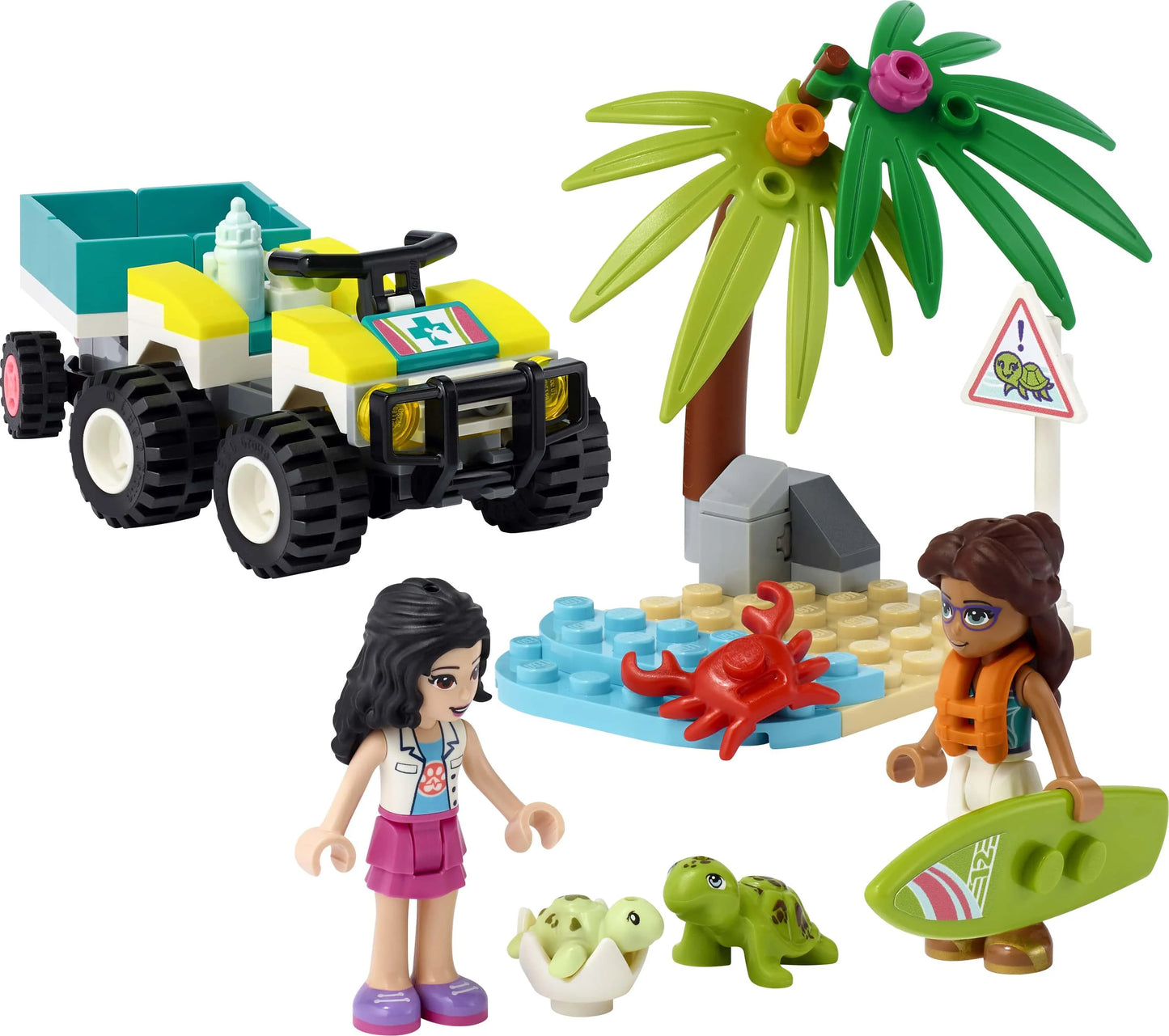 Schildpadden Reddingsvoertuig-LEGO Friends