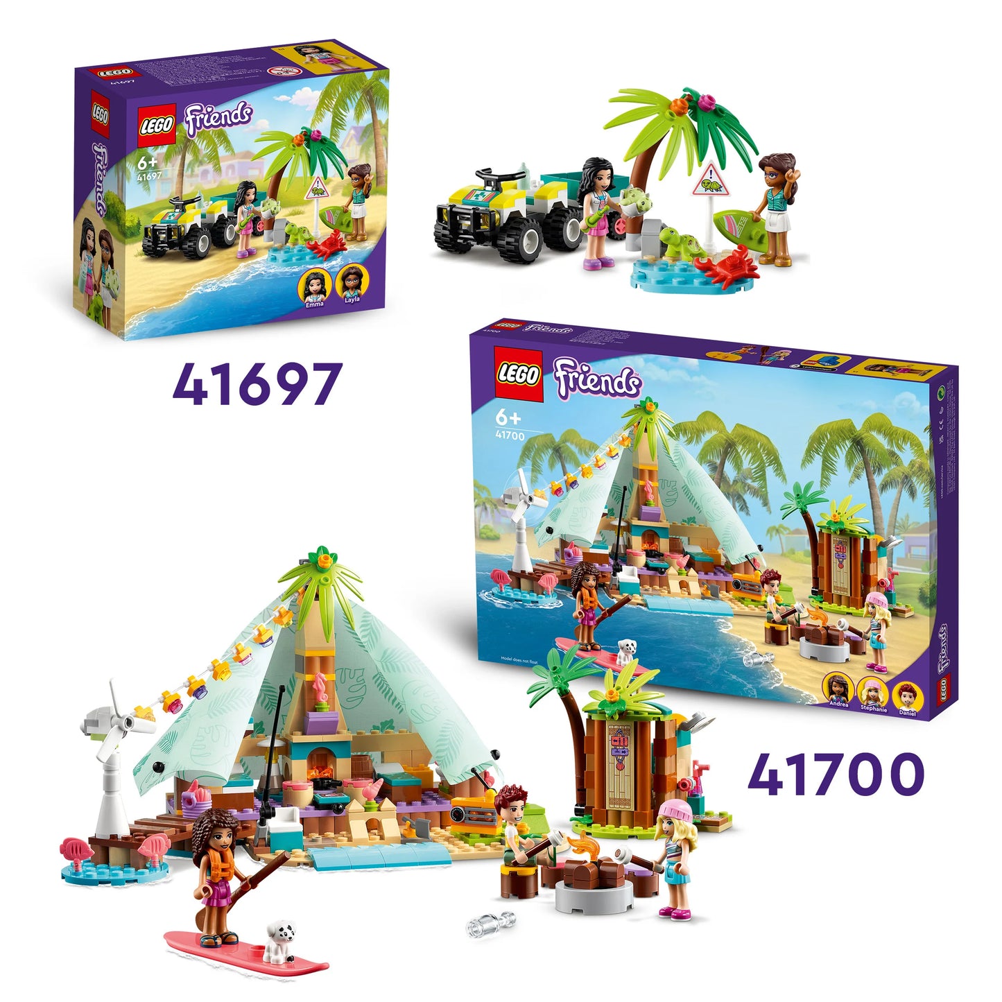 Strand glamping-LEGO Friends