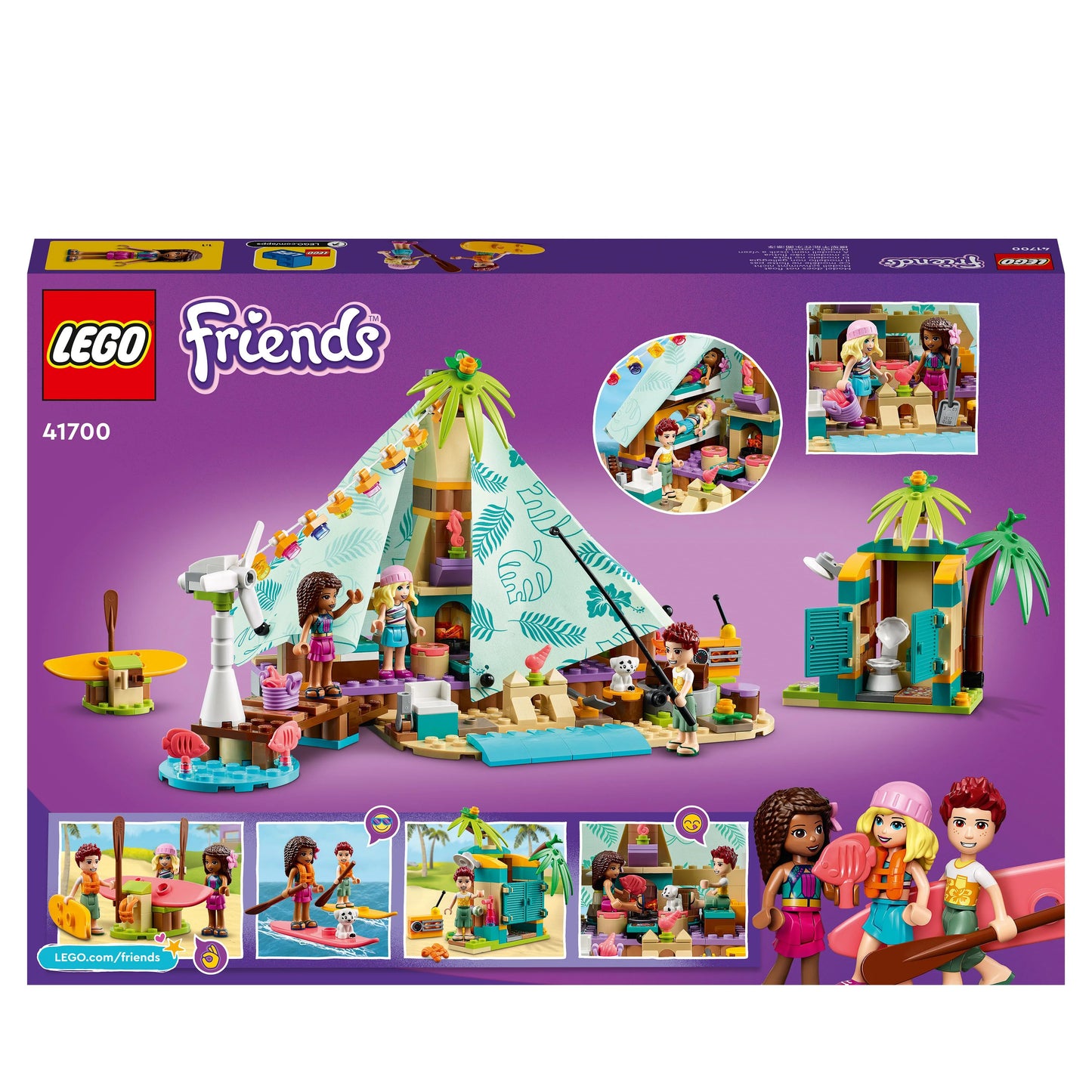 Strand glamping-LEGO Friends