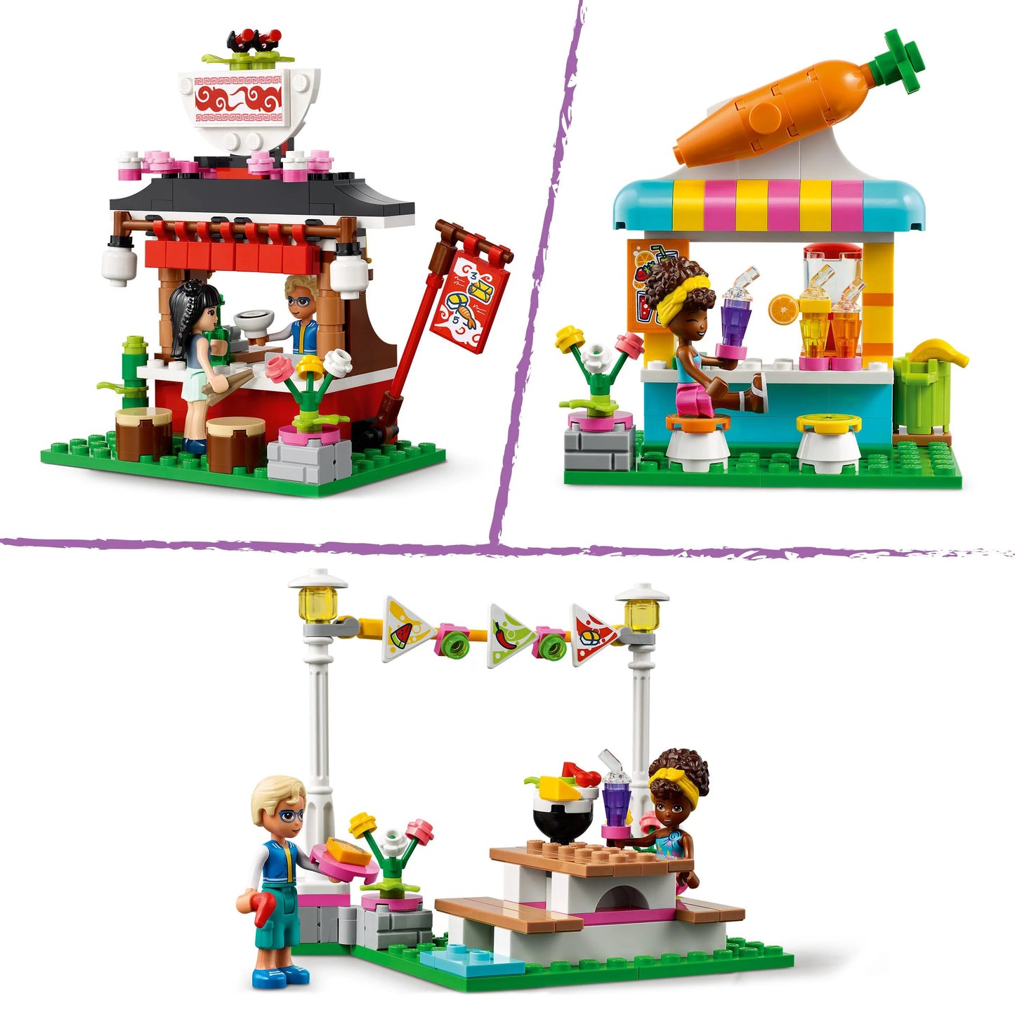 Streetfoodmarkt-LEGO Friends