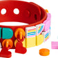 Rainbow bracelet with charms - LEGO Dots