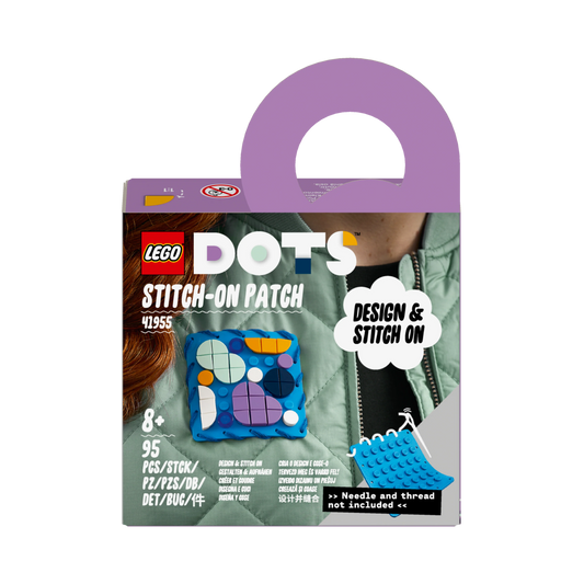 Stitch on patch-LEGO Dots