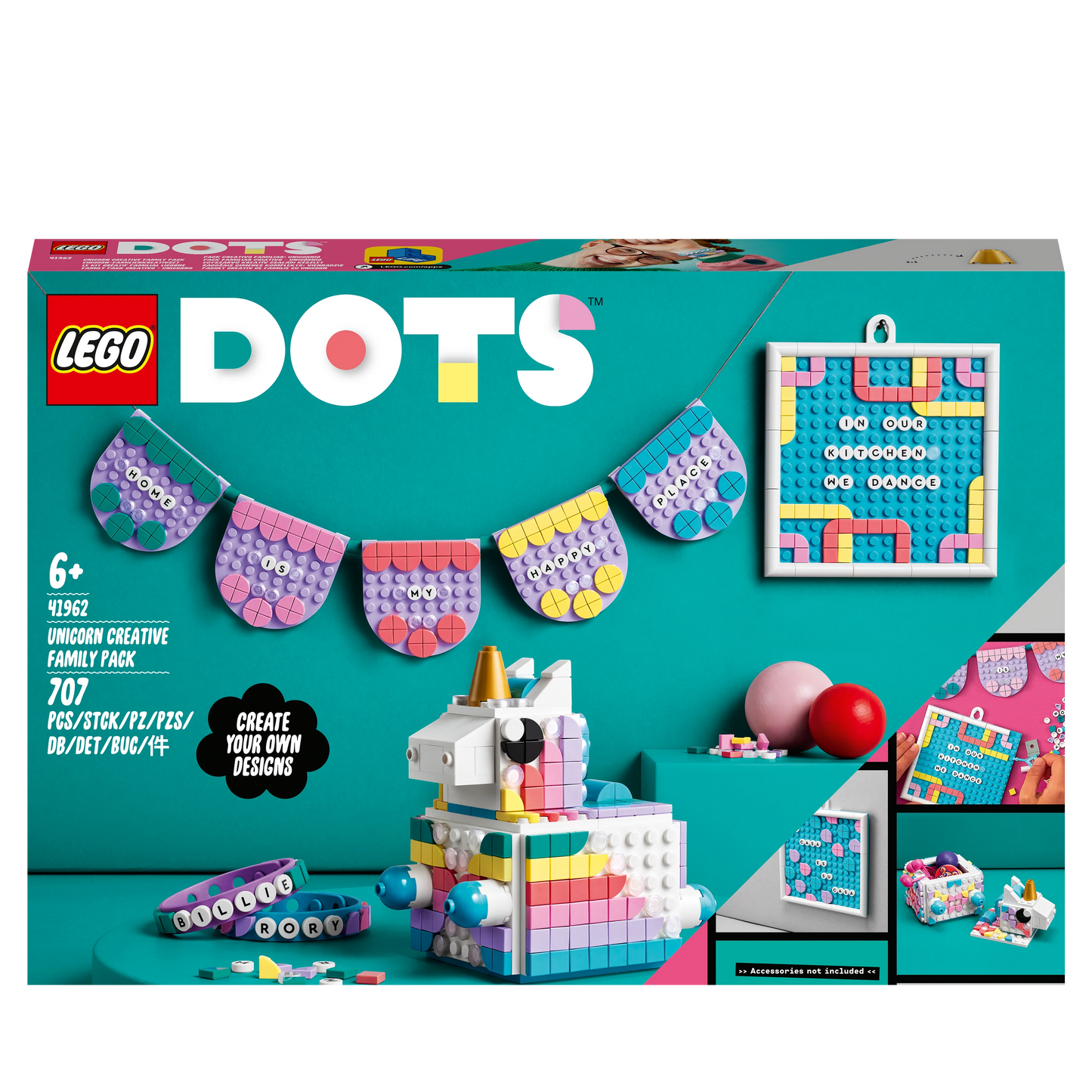 Unicorn creative family set-LEGO Dots