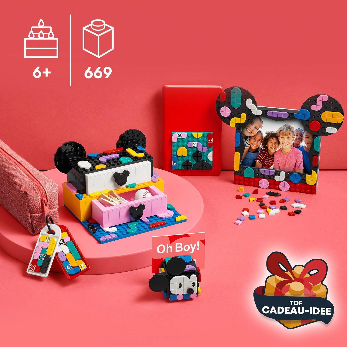 Mickey &amp; Minnie Mouse: Back to School - LEGO Dots