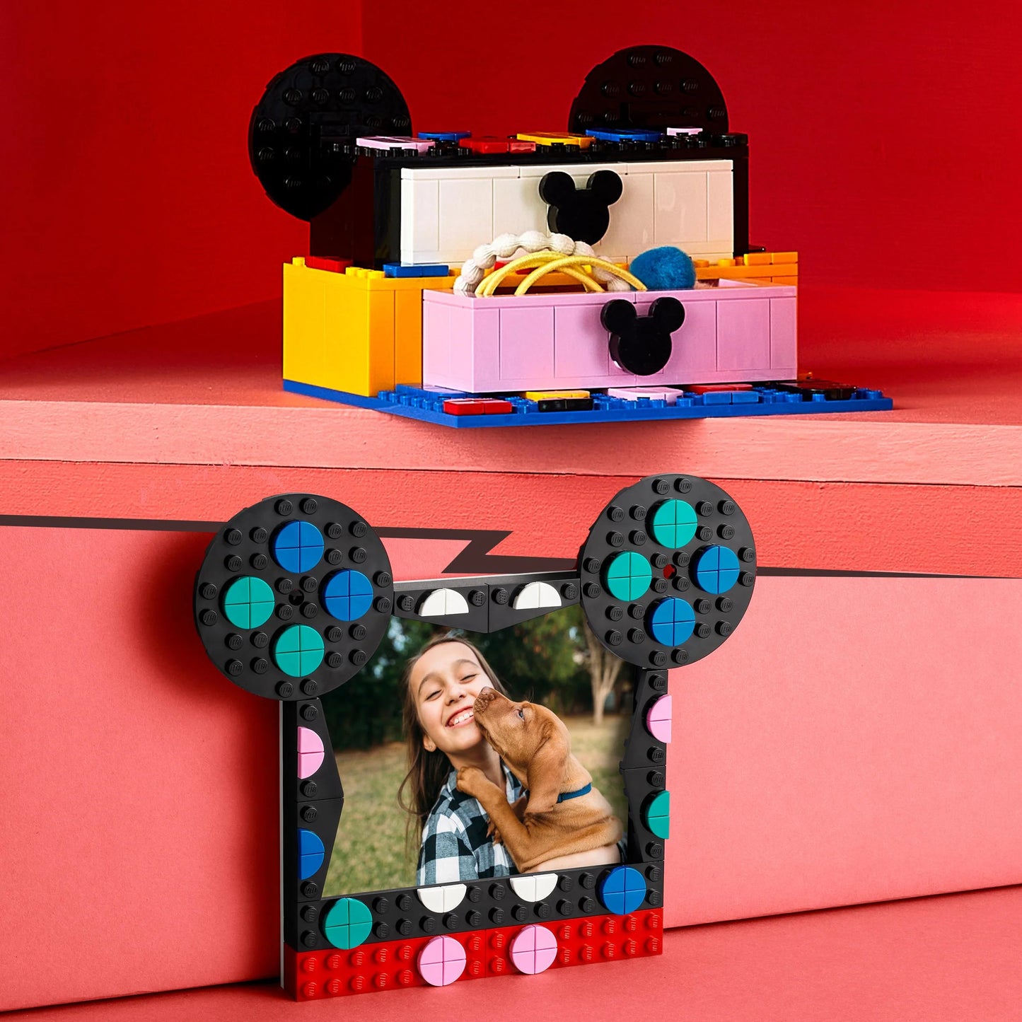 Mickey & Minnie Mouse: Terug naar school-LEGO Dots