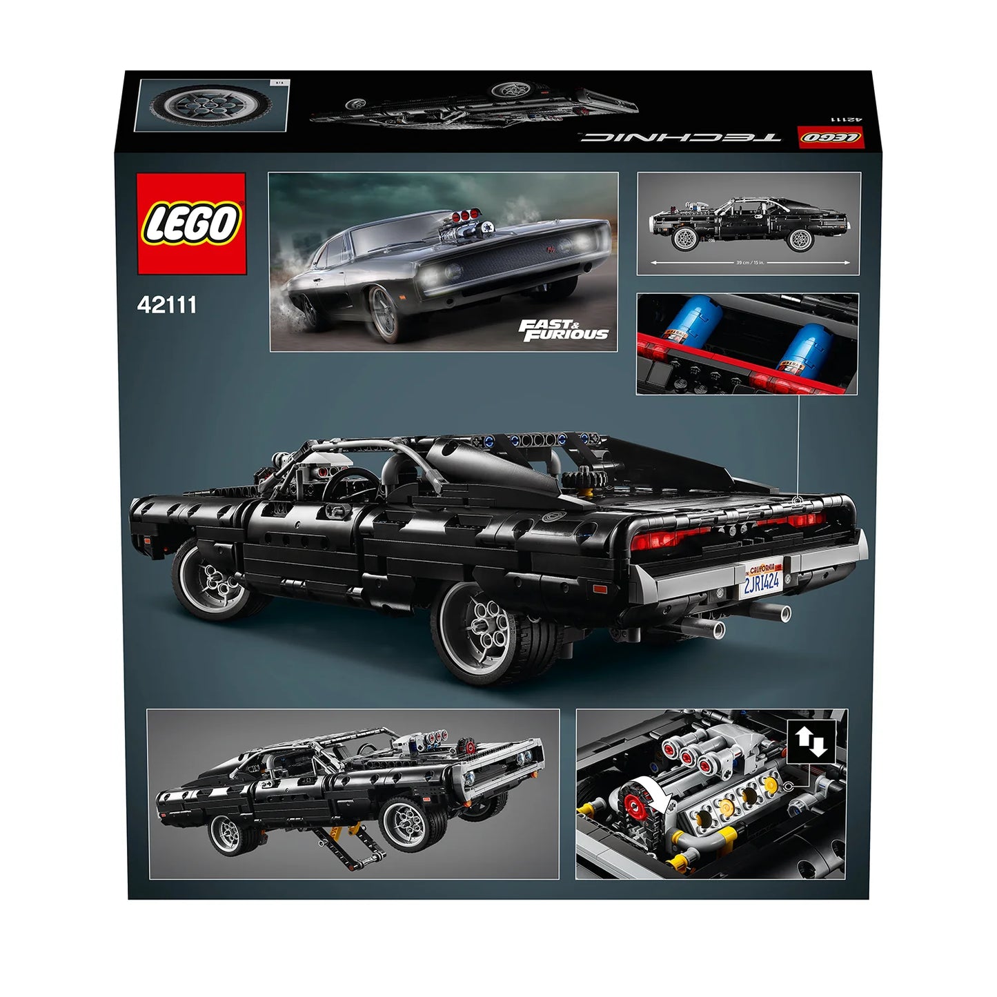 Fast & Furious Dom's Dodge Charger-LEGO Technic