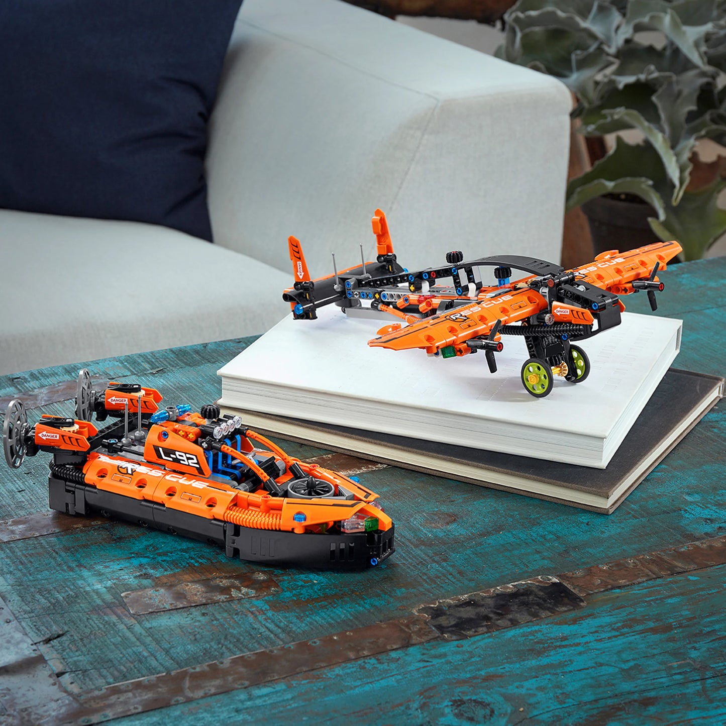Reddingshovercraft-LEGO Technic