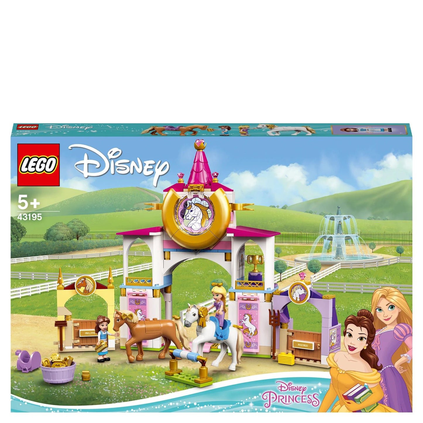 Belle &amp; Rapunzel's Royal Horse Stable - LEGO Disney