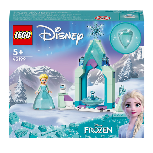 Courtyard of Elsa's Castle - LEGO Disney