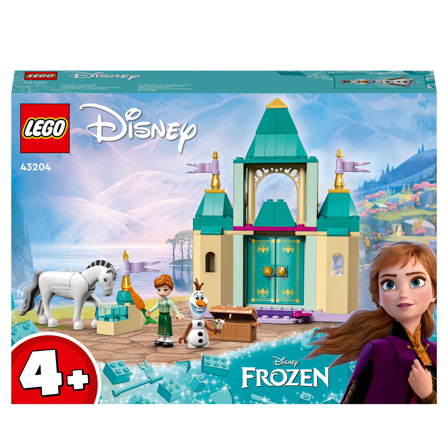 Anna en Olaf Plezier in het Kasteel-LEGO Disney