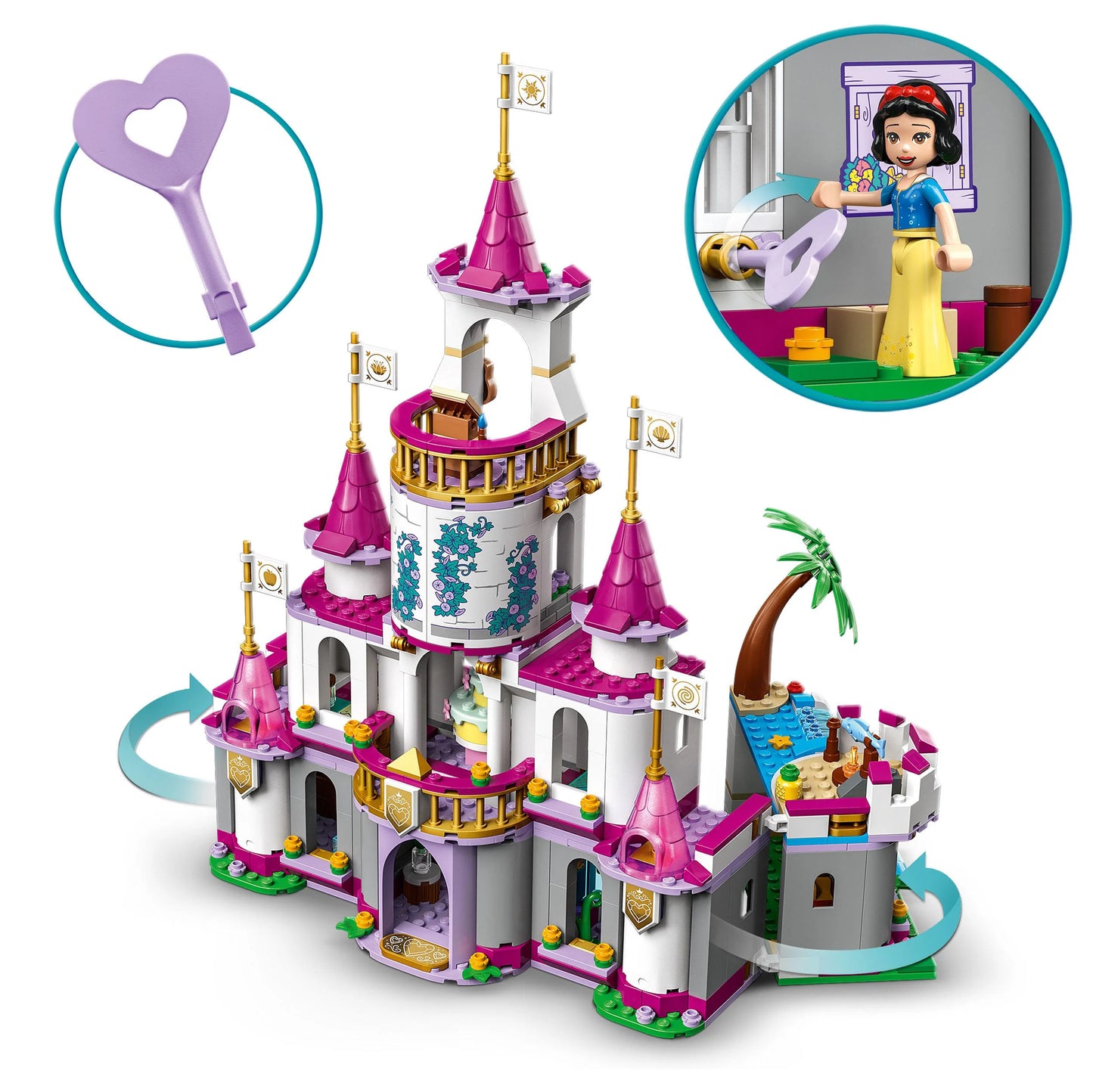 Het ultieme avonturenkasteel-LEGO Disney
