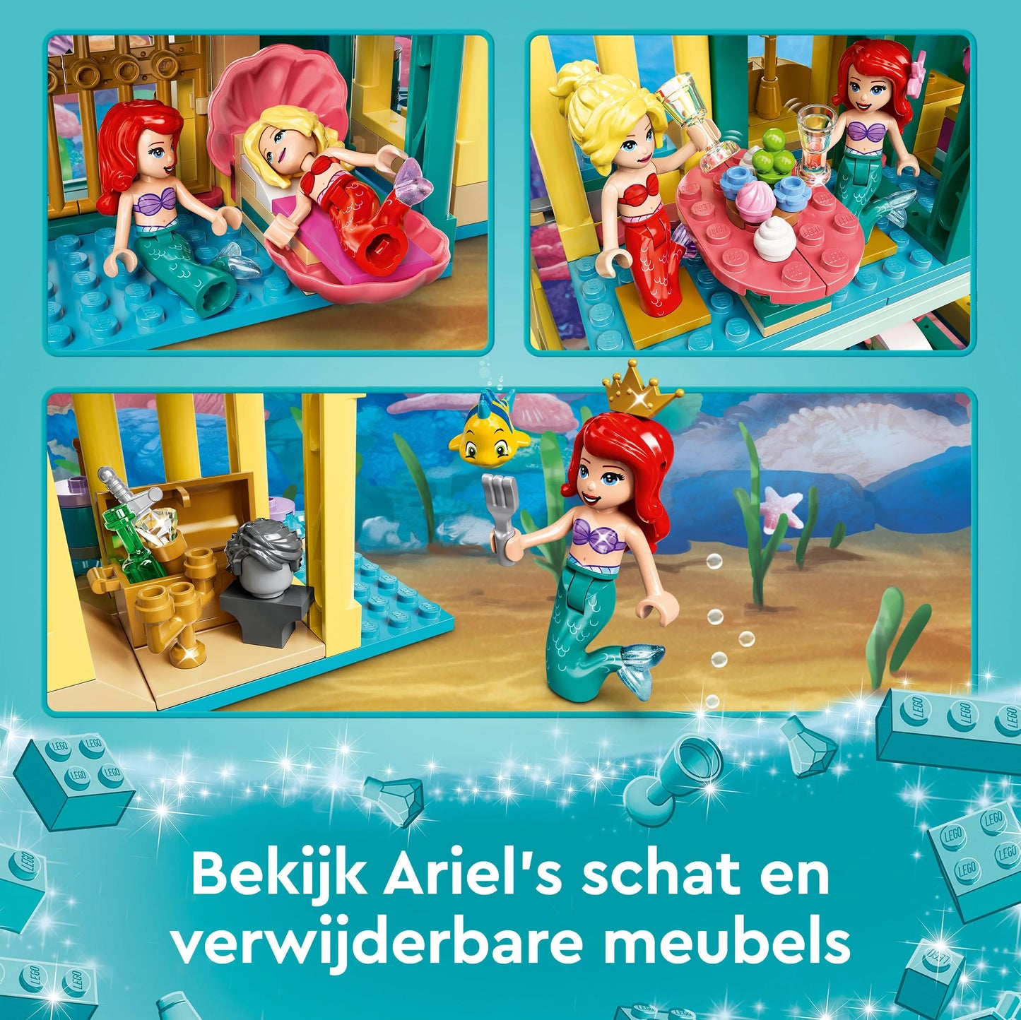 Ariëls onderwaterpaleis-LEGO Disney