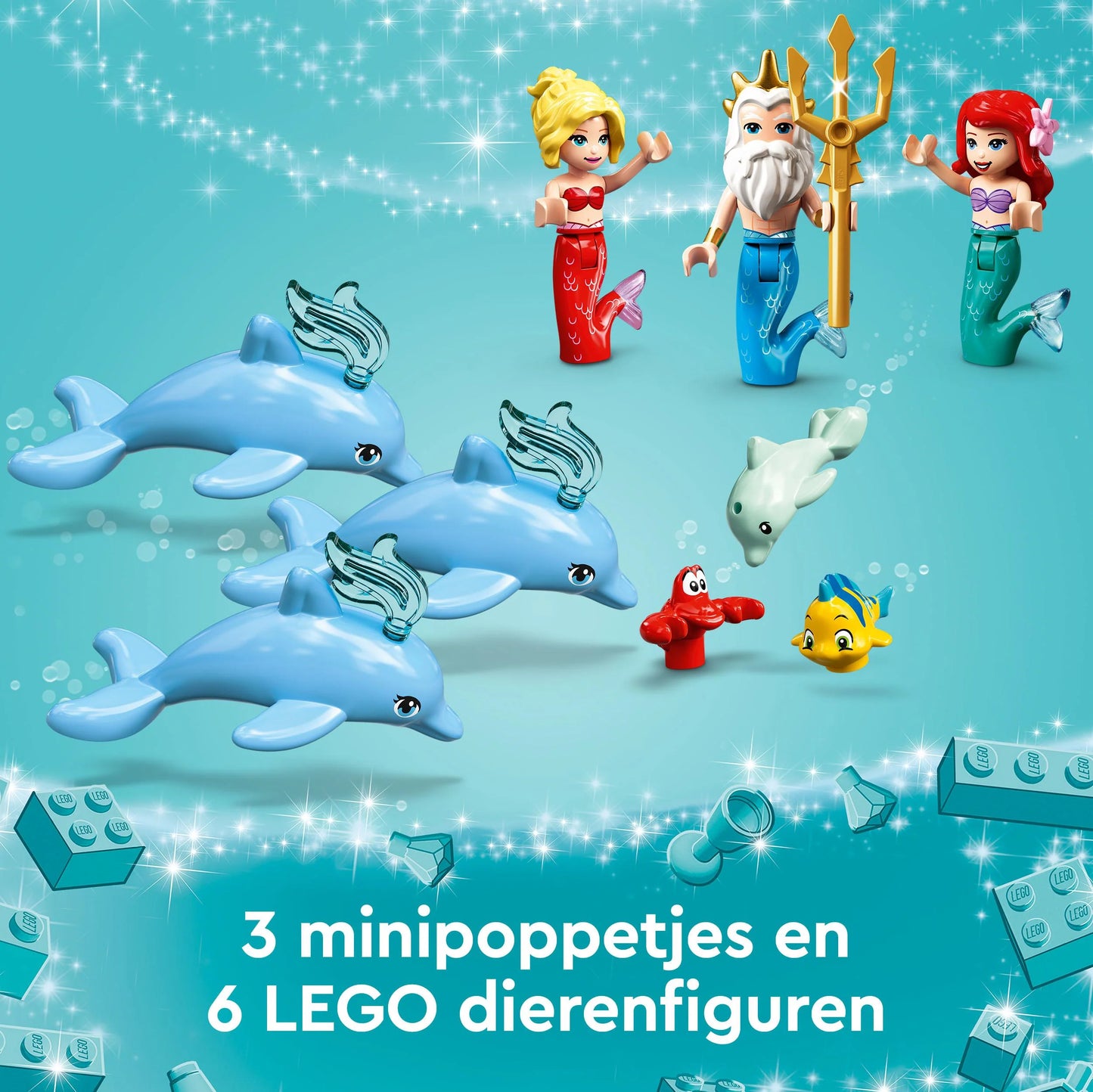 Ariëls onderwaterpaleis-LEGO Disney