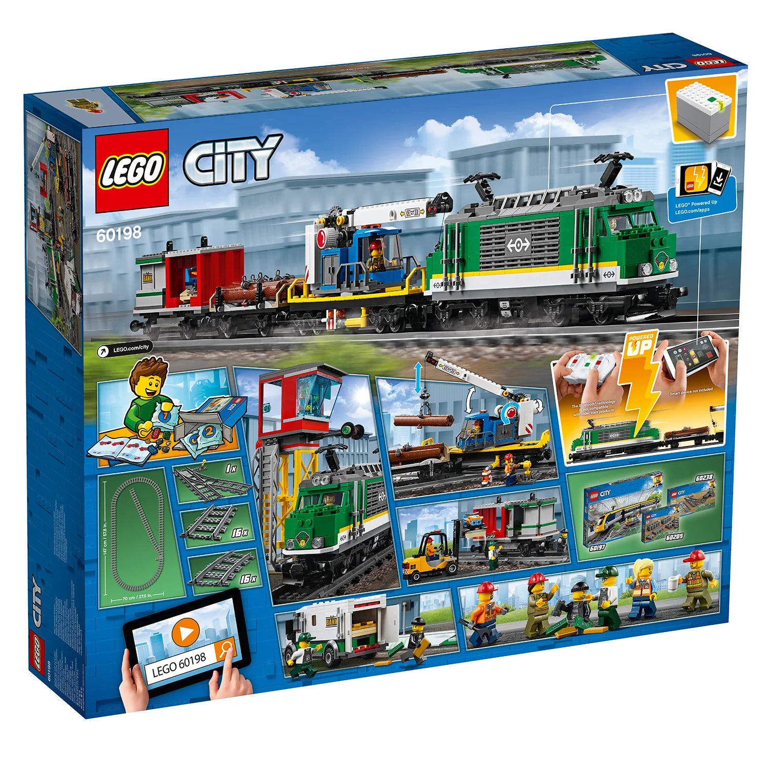 Cargo Train LEGO City Brugs Brickhouse
