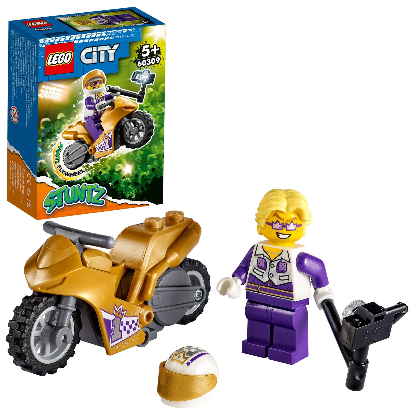 Selfie stuntmotor-LEGO City