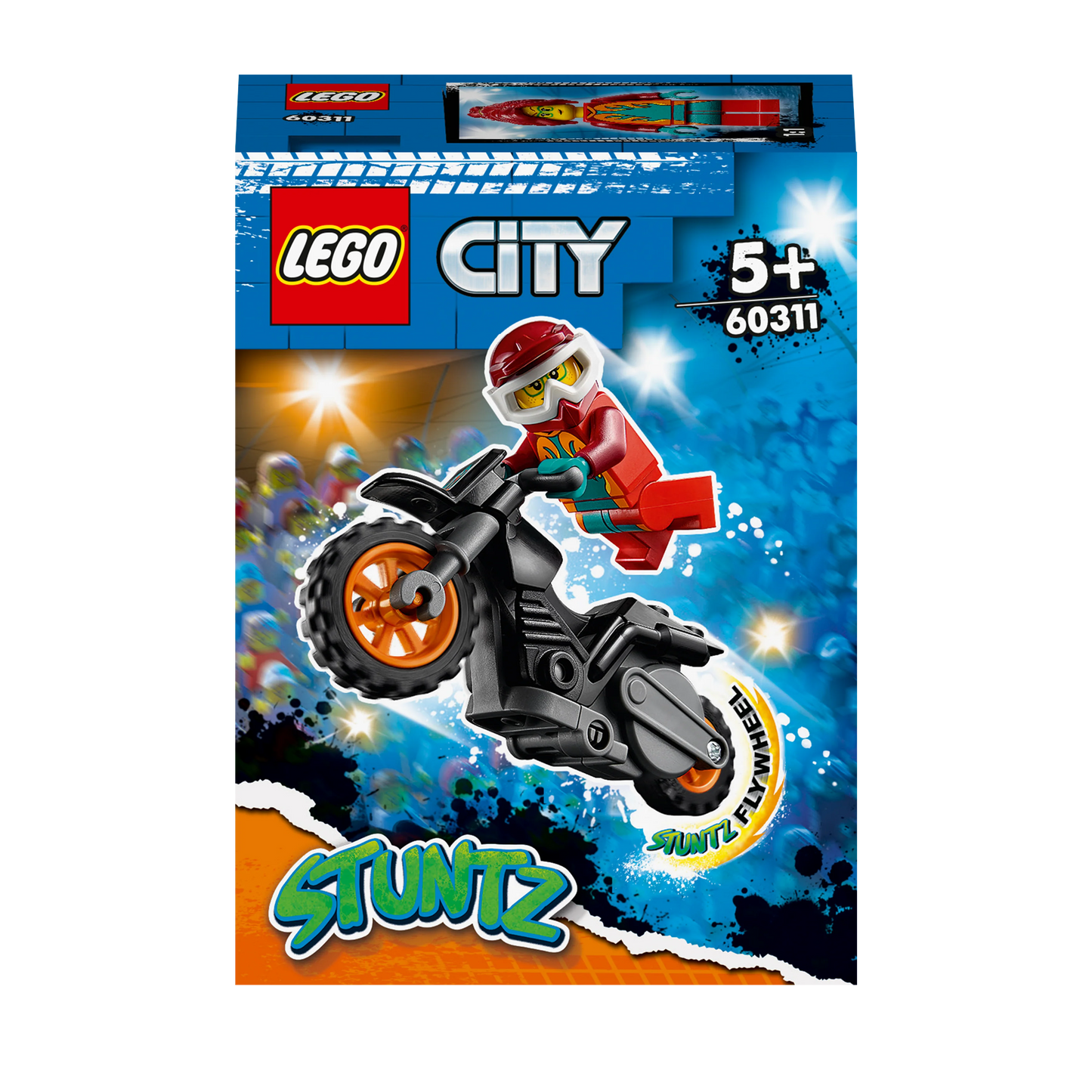 Vuur Stuntmotor-LEGO City