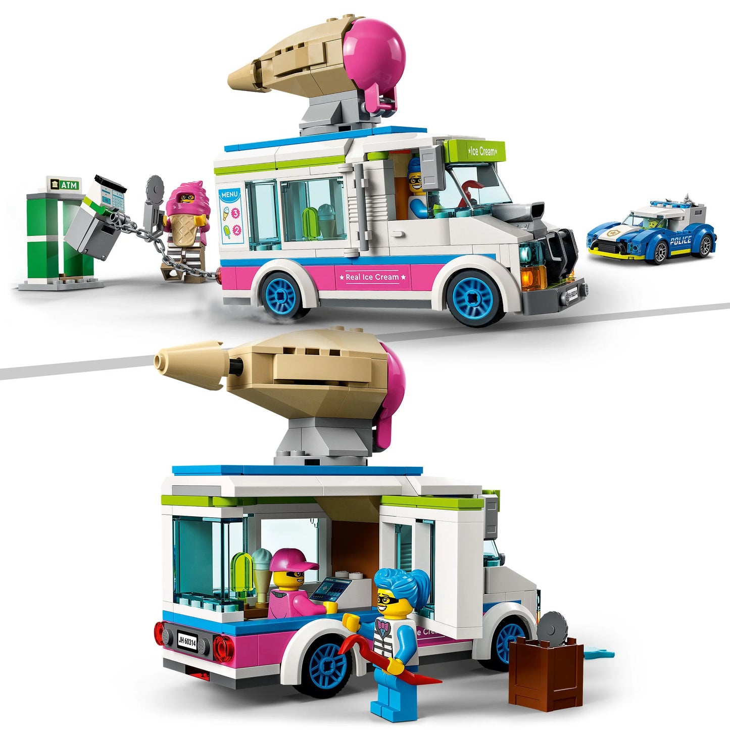 Ice Cream Truck Police Chase - LEGO City