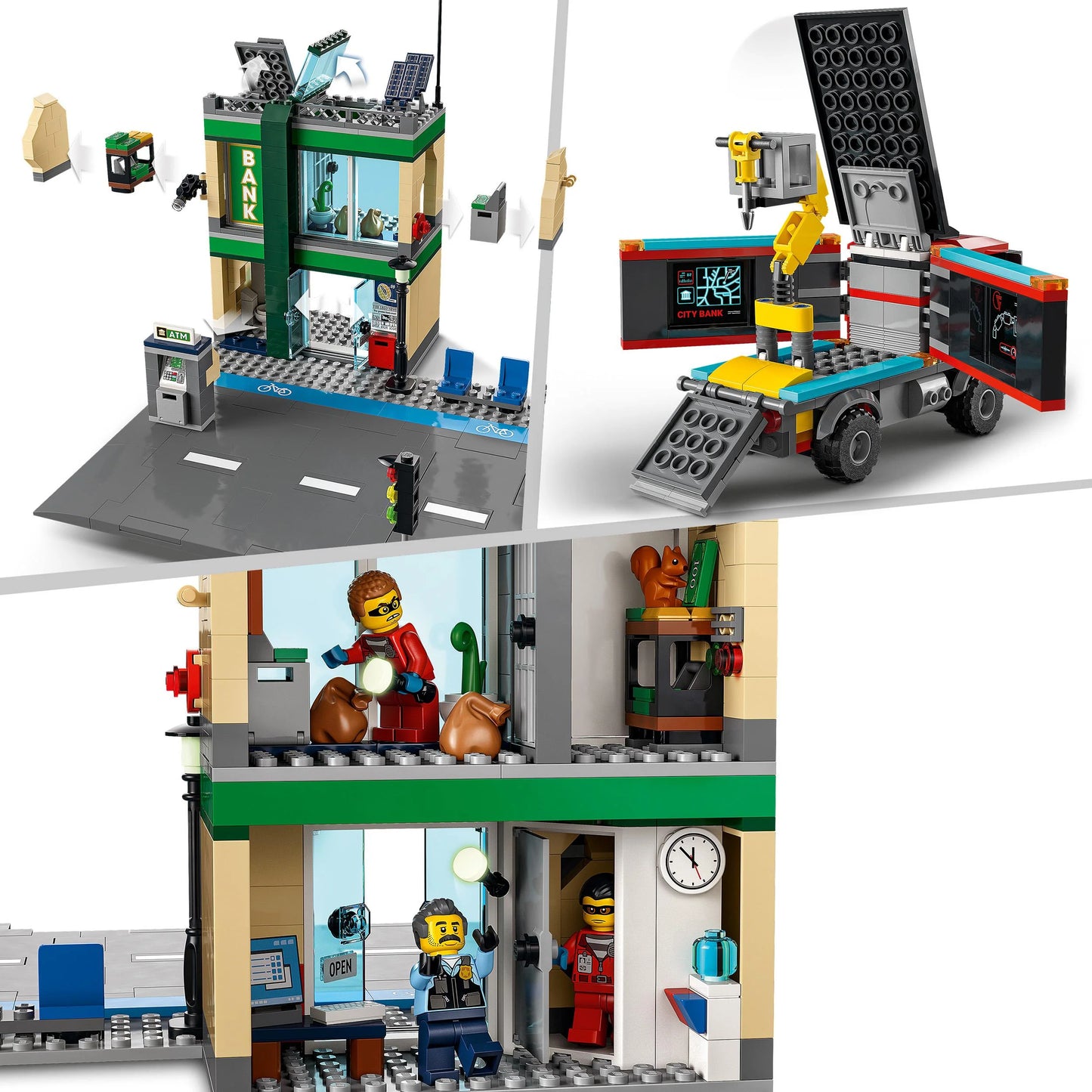 Politieachtervolging bij de bank-LEGO City