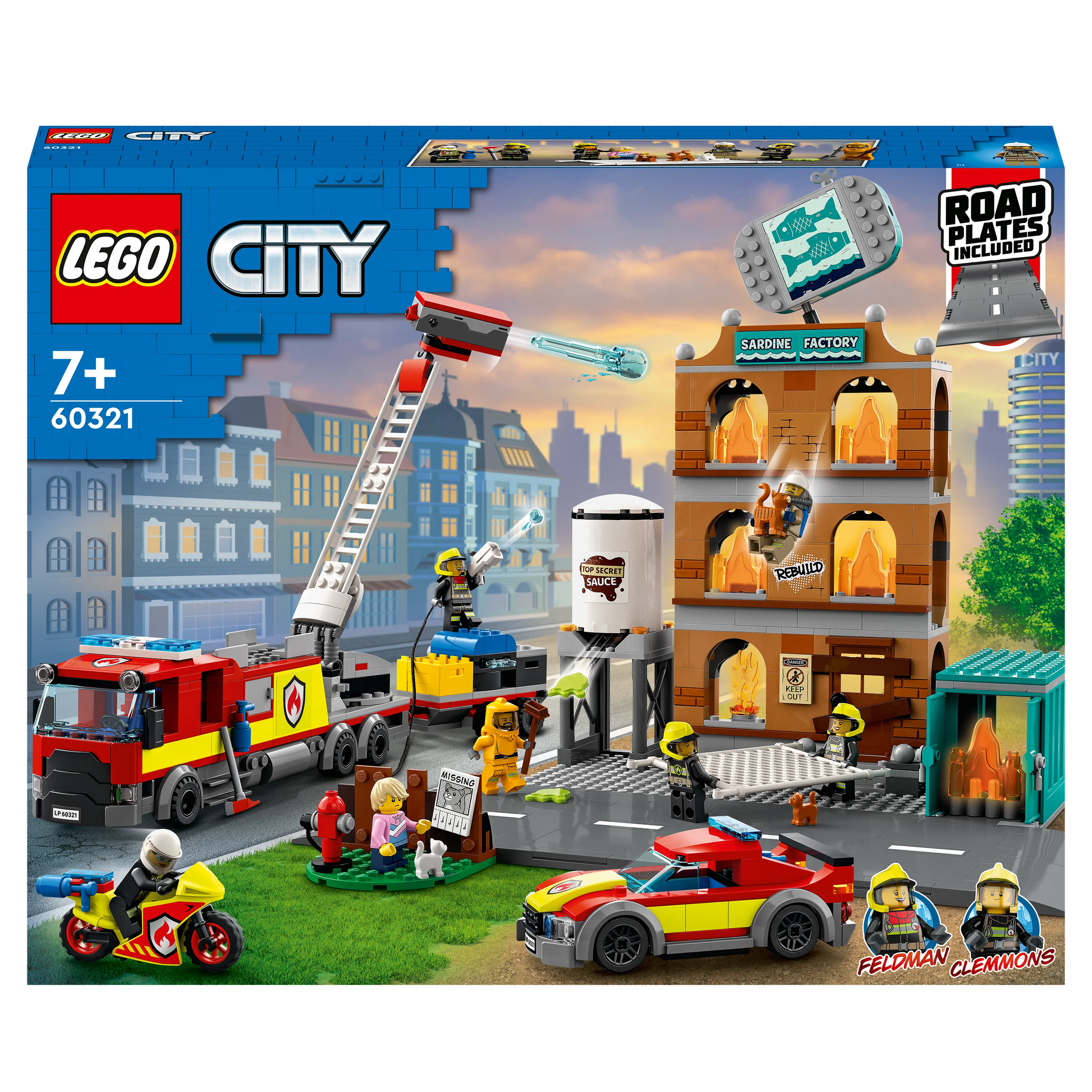 Fire Department LEGO City Brugs Brickhouse