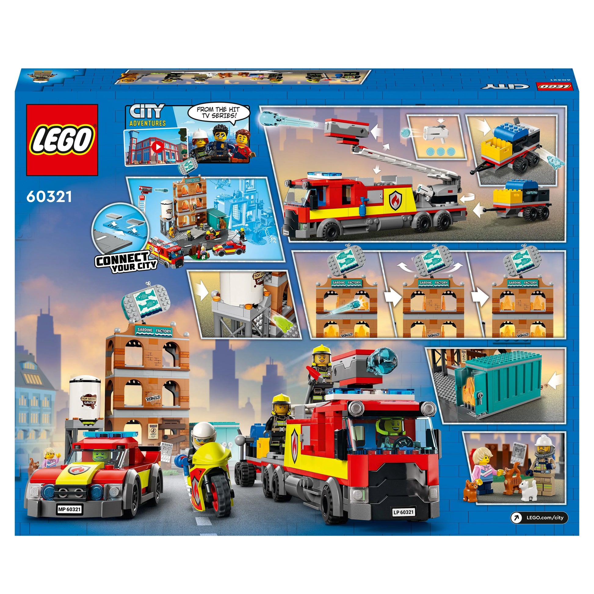 Lego city best sale fire 2019