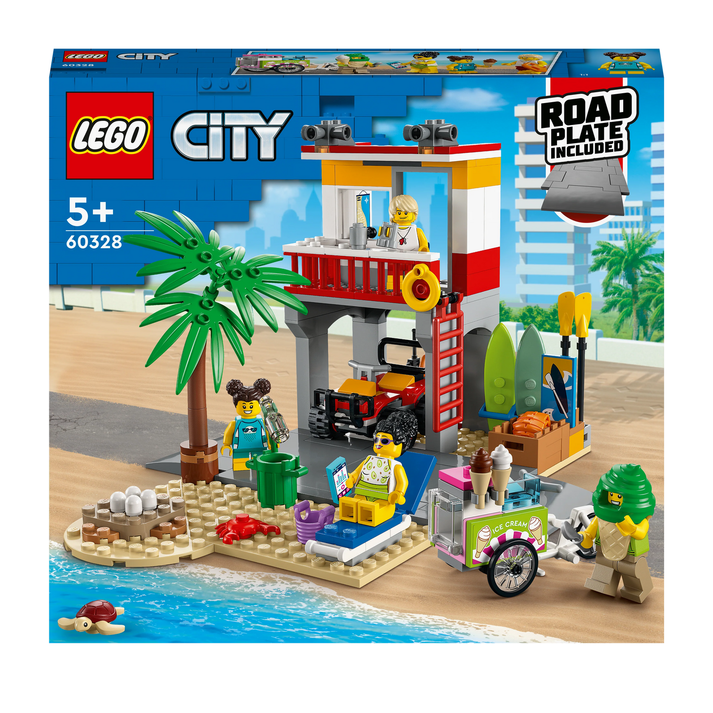 Strandwachter uitkijkpost-LEGO City