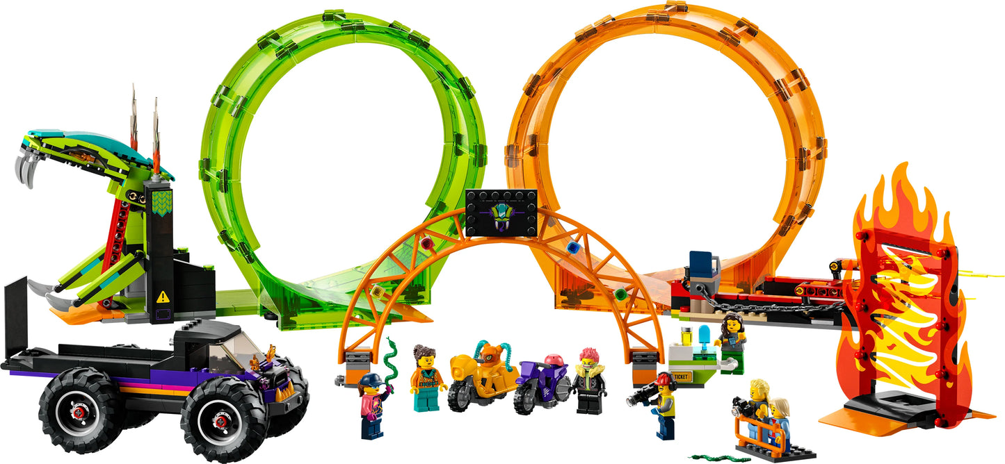 Dubbele Looping Stuntarena-LEGO City