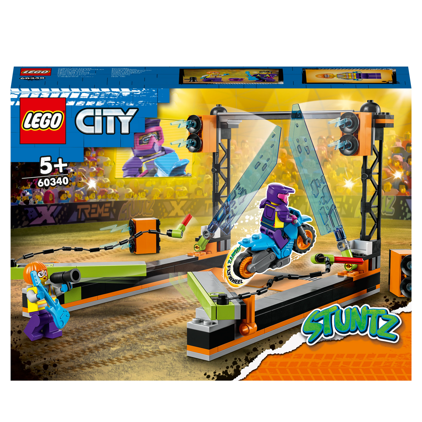 Het mes stuntuitdaging-LEGO City