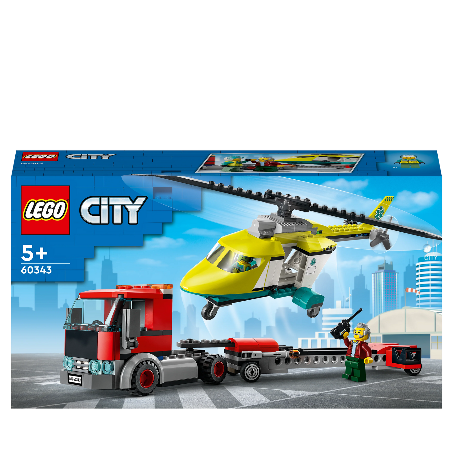 Rescue Helicopter Transport-LEGO City