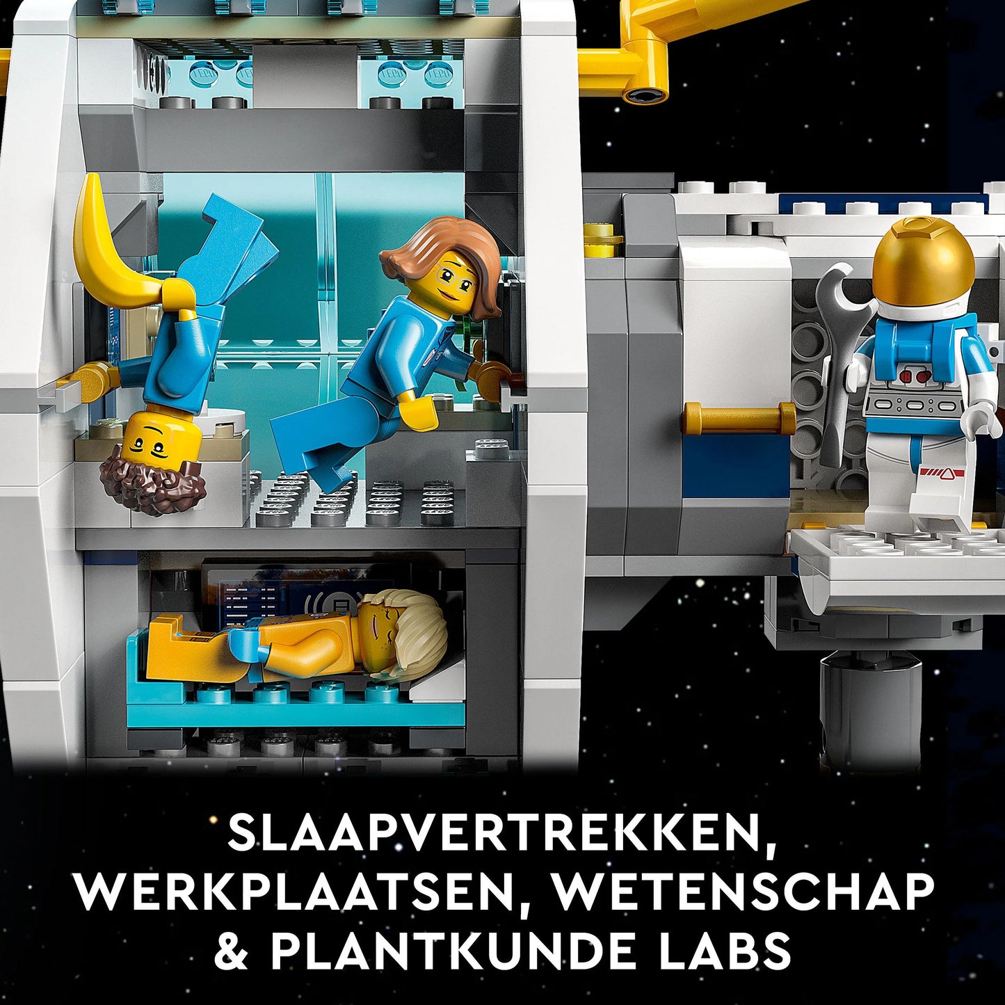 Space station on the moon - LEGO City