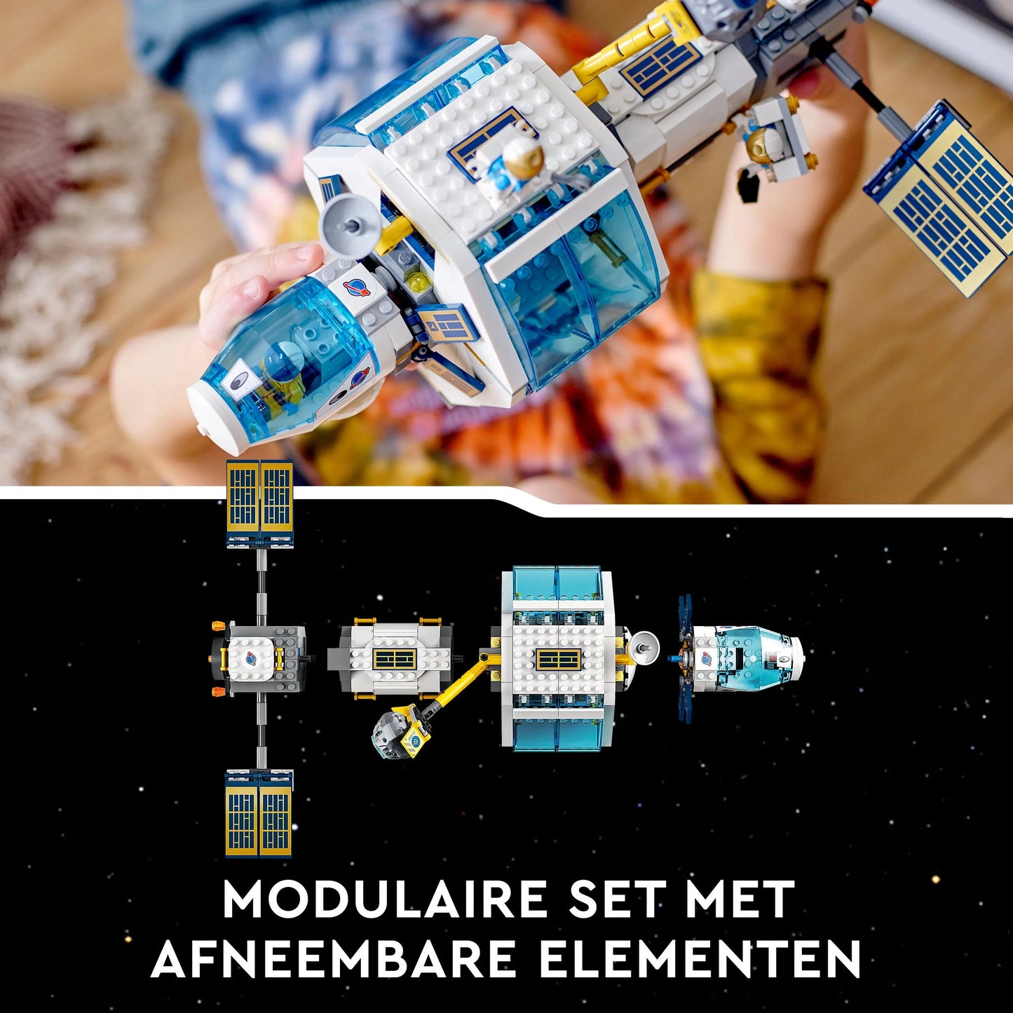 Ruimtestation op de maan-LEGO City